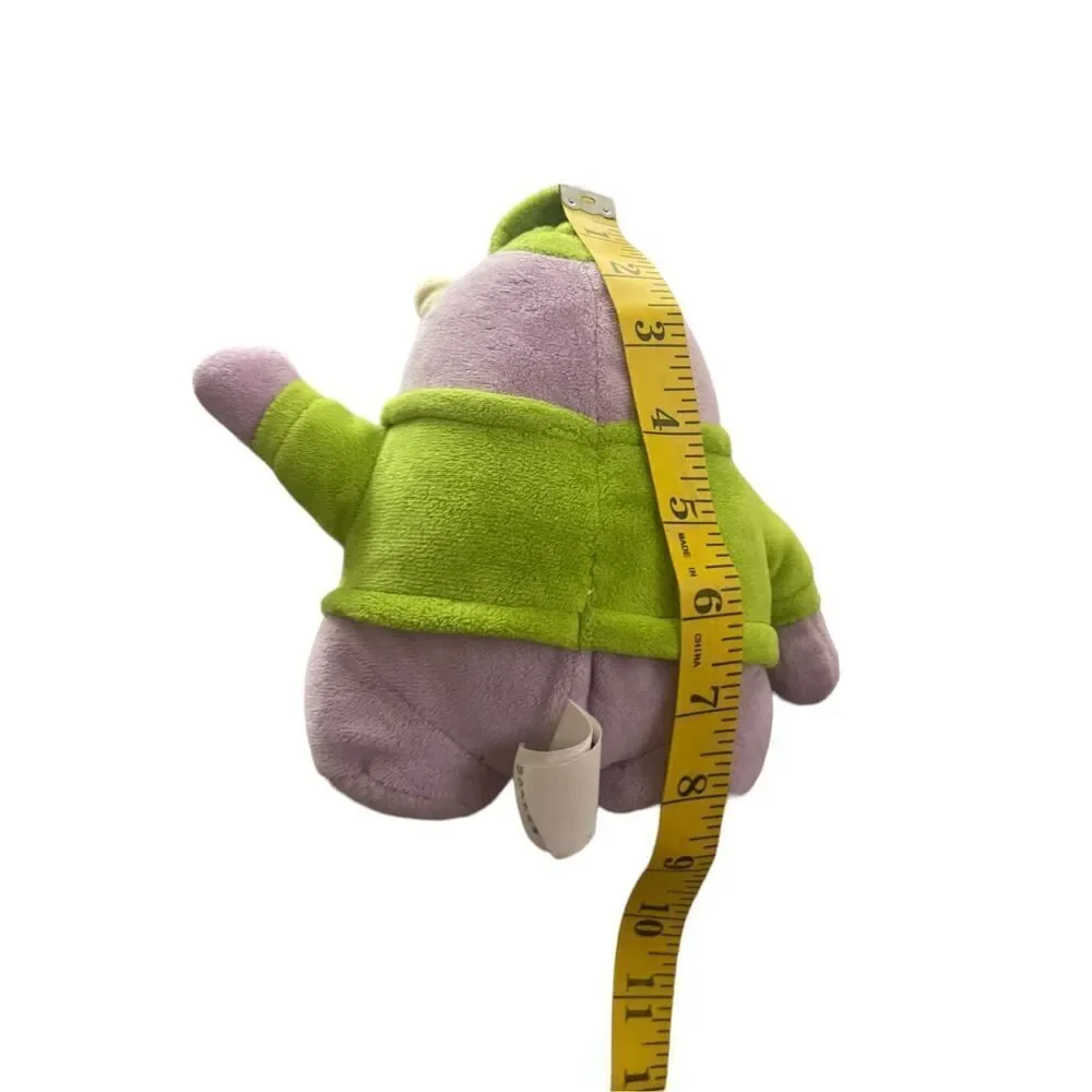 Disney Kids Purple & Green OK Shirt Monster University Squishy Stuffed Plush Toy